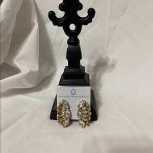 Danielle Stevens Rhinestone and Spikes Ear Cuff